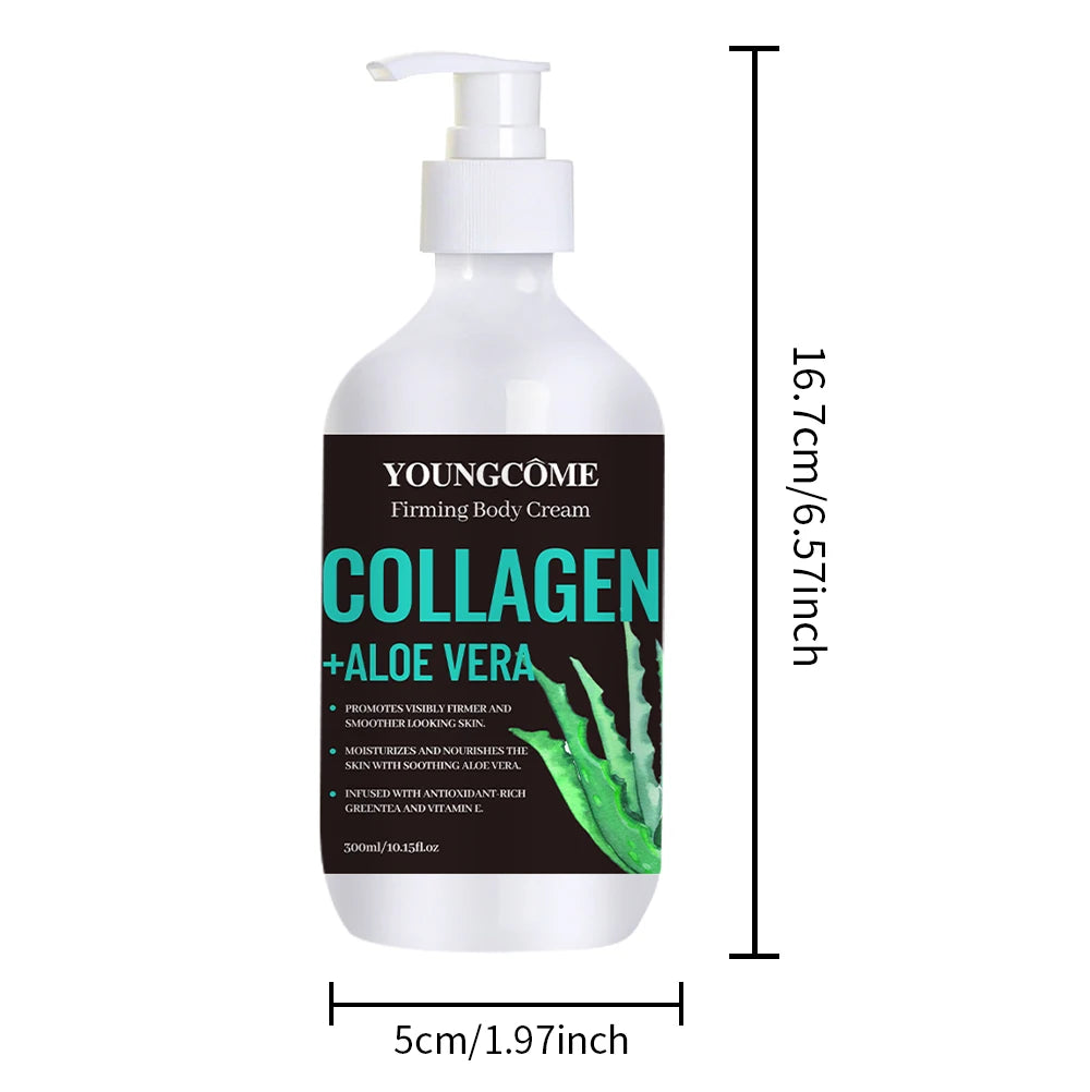Collagen Body Lotion – Aloe Vera & Vitamin E | 300ml