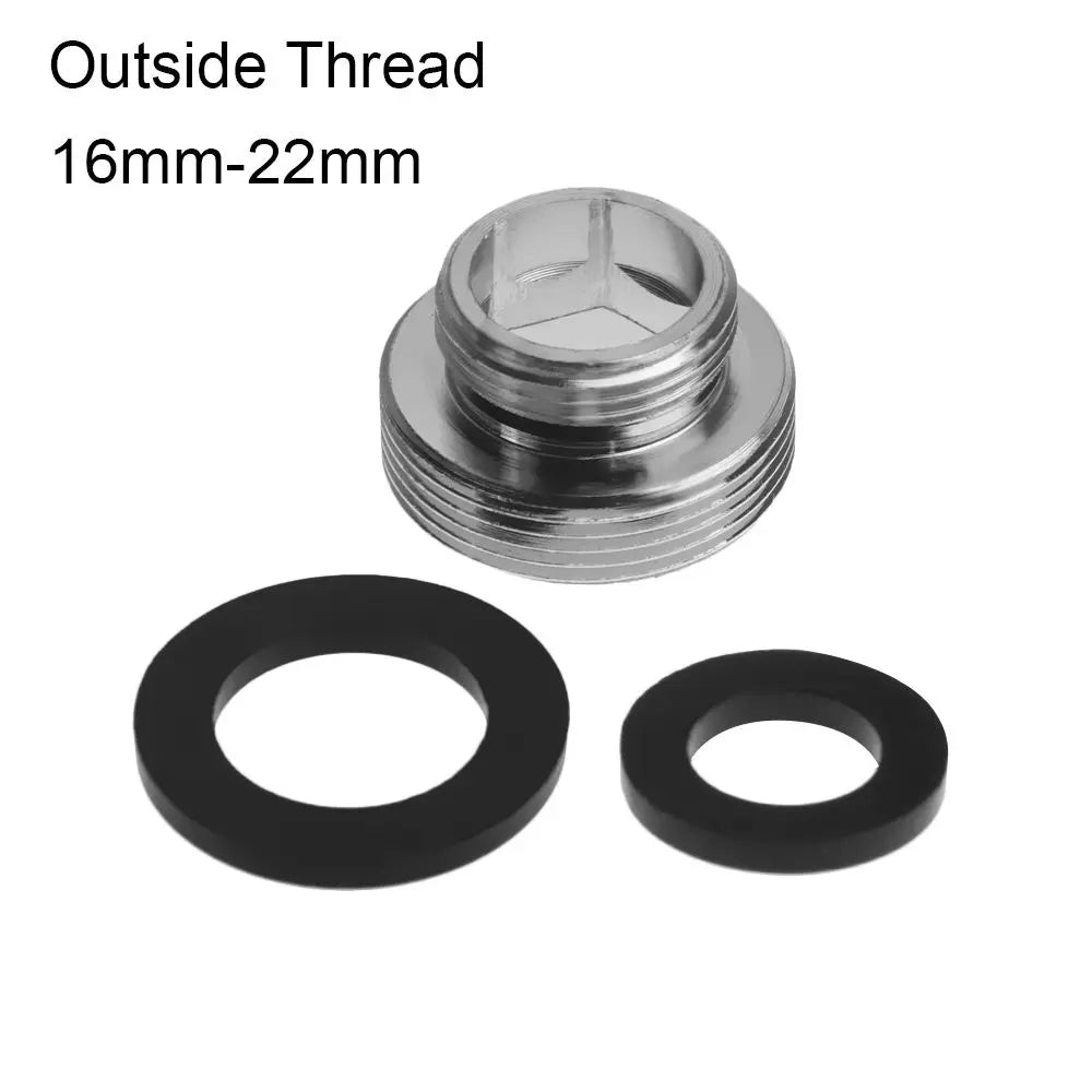 Hardware 360-Degree Swivel Brass Water Saving Tap Faucet Aerator Sprayer Sink AeratorTap Nozzle Bathroom Home Daily Tools Oasis Select 16mm-22mm Outside