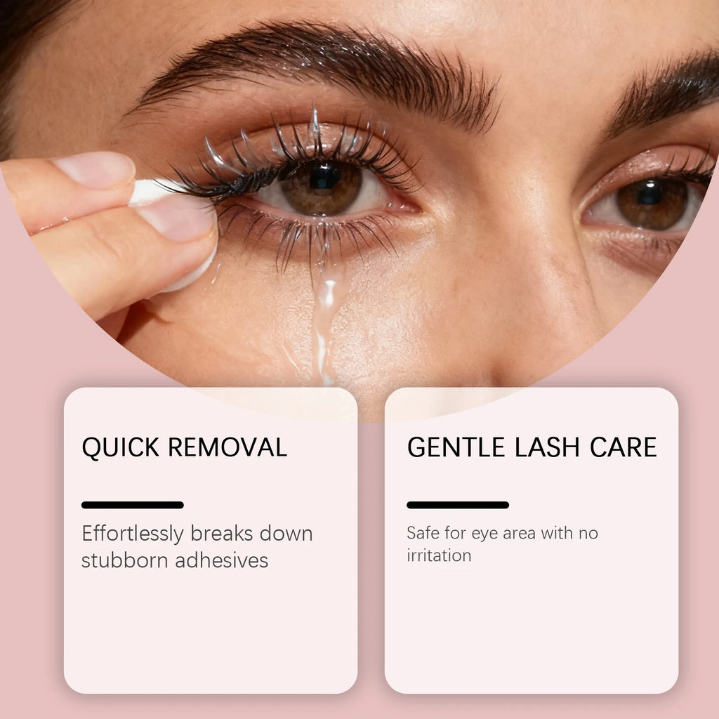 Lash Remover Gel – Eyelash Glue Dissolver Eye Makeup Remover 10ml Eye Makeup Remover Oasis Select