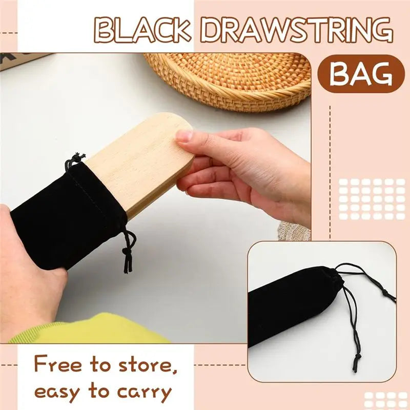 LIKE WISH Tailors Clapper Wooden Clappertailors Scissors For Quilting And Ironing Quilting Supplies Wrinkle-Resistant Sewing Too Oasis Select