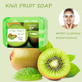 Kiwi Jelly Soap deeply cleanses and removes makeup, bathes the whole body, moisturizes and nourishes, is gentle and not tight, Oasis Select 100g