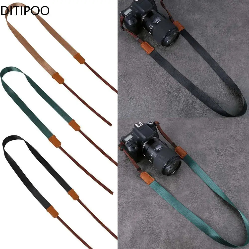 Retro Lanyard Belt Strap Camera Lens Strap for Mobile Phone Shoulder Neck Belt Hand Rope Camera Strap Shoulder Straps Neck Strap Oasis Select