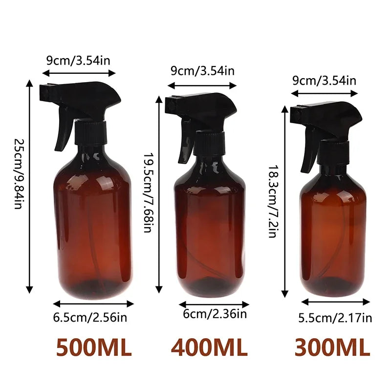 300/400/500ml Spray Bottle Plant Flower Herb Sprayer Garden Watering Pot Refillable For Plants Cleaning Solutions Hair Accessor Oasis Select