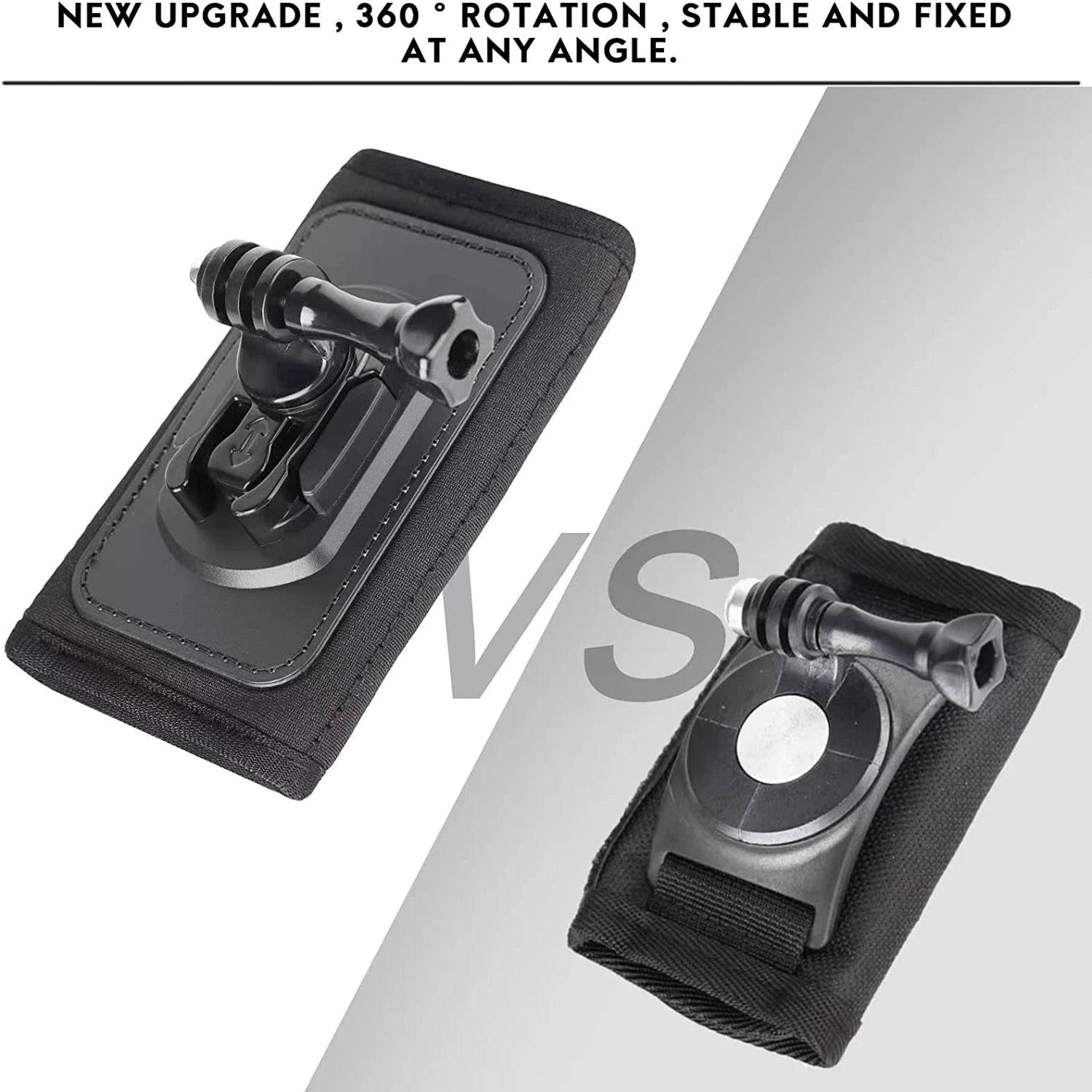 360° Backpack Shoulder Strap Mount for GoPro & Action Cameras
