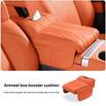 Enhanced Car Armrest Cushion with Tissue Box: Thicker Side Extension Pad for Console Oasis Select A5