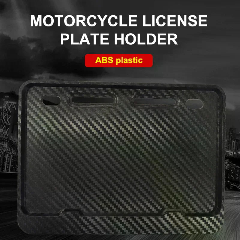 License Plate Frames License Plate Holders Universal Motorcycle Rustproof For Front Rear Oasis Select
