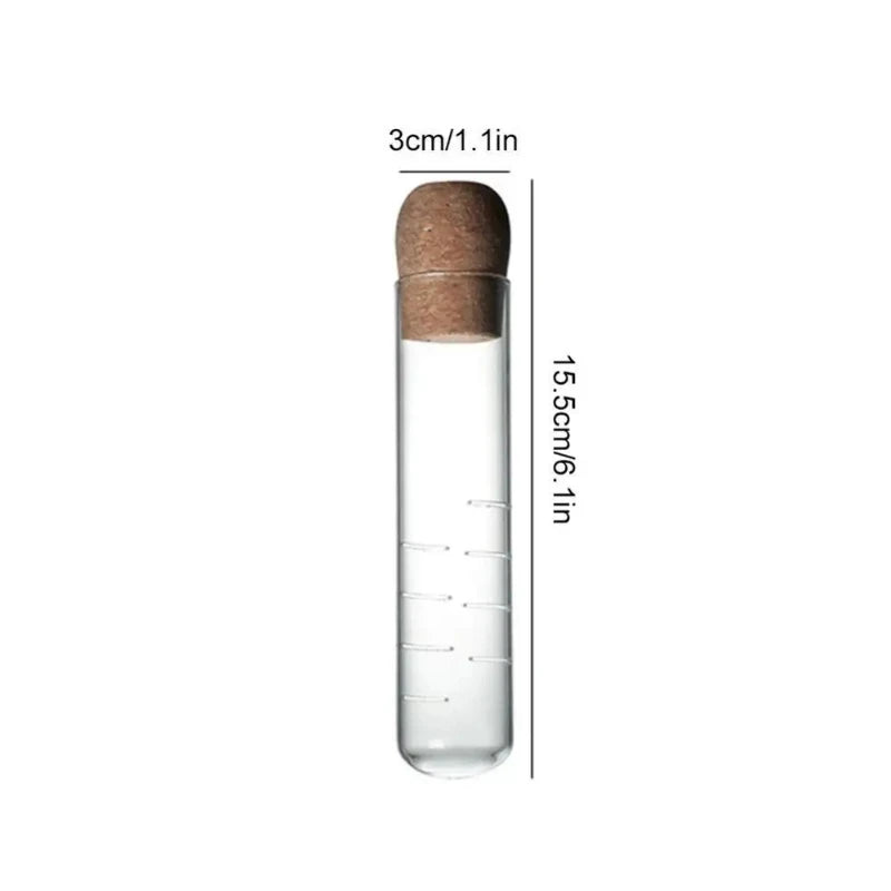 1pcs Exquisite Glass Tea Filter Practical Tea Infuser Strainer Durable Brewing Accessory for Daily Use Oasis Select Test tube tea maker