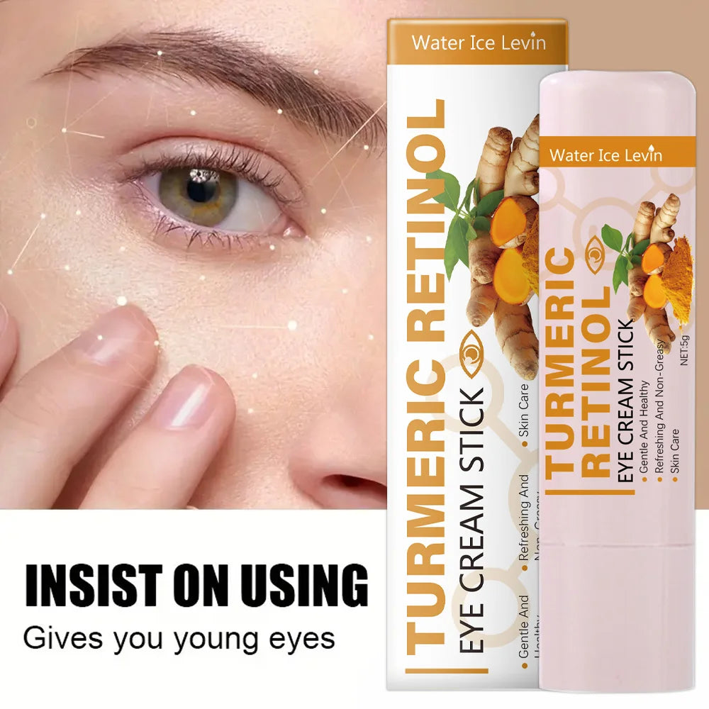 Turmeric Eye Cream Stick – Dark Circles & Fine Lines Eye Cream Stick Oasis Select