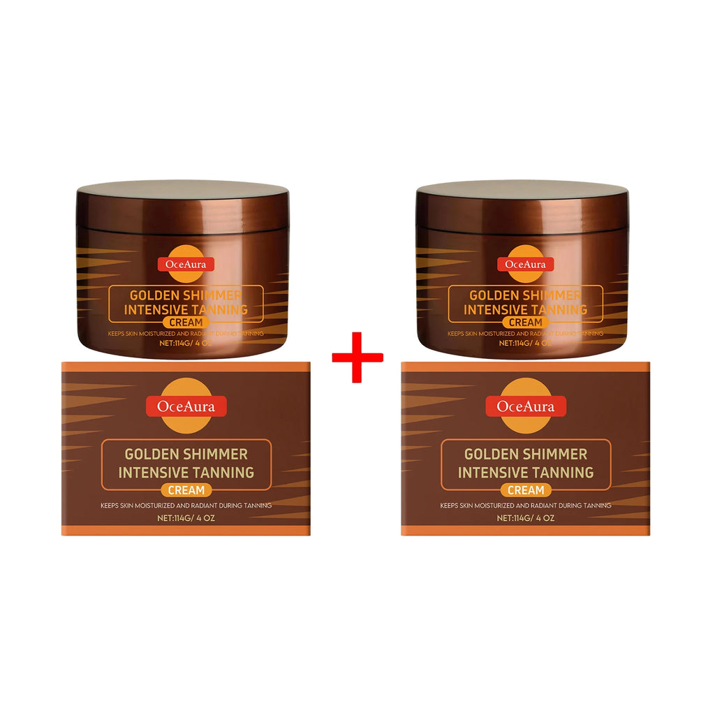 OceAura Golden Body Tanning Lotion & Bronzer Accelerator