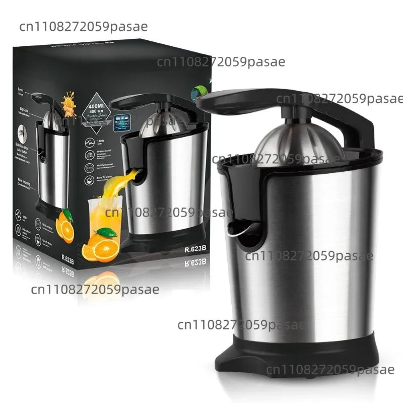 Electric Fresh Orange Juice Maker Automatic Pure Fruit Separator Citrus Squeezer Machine Oasis Select Black