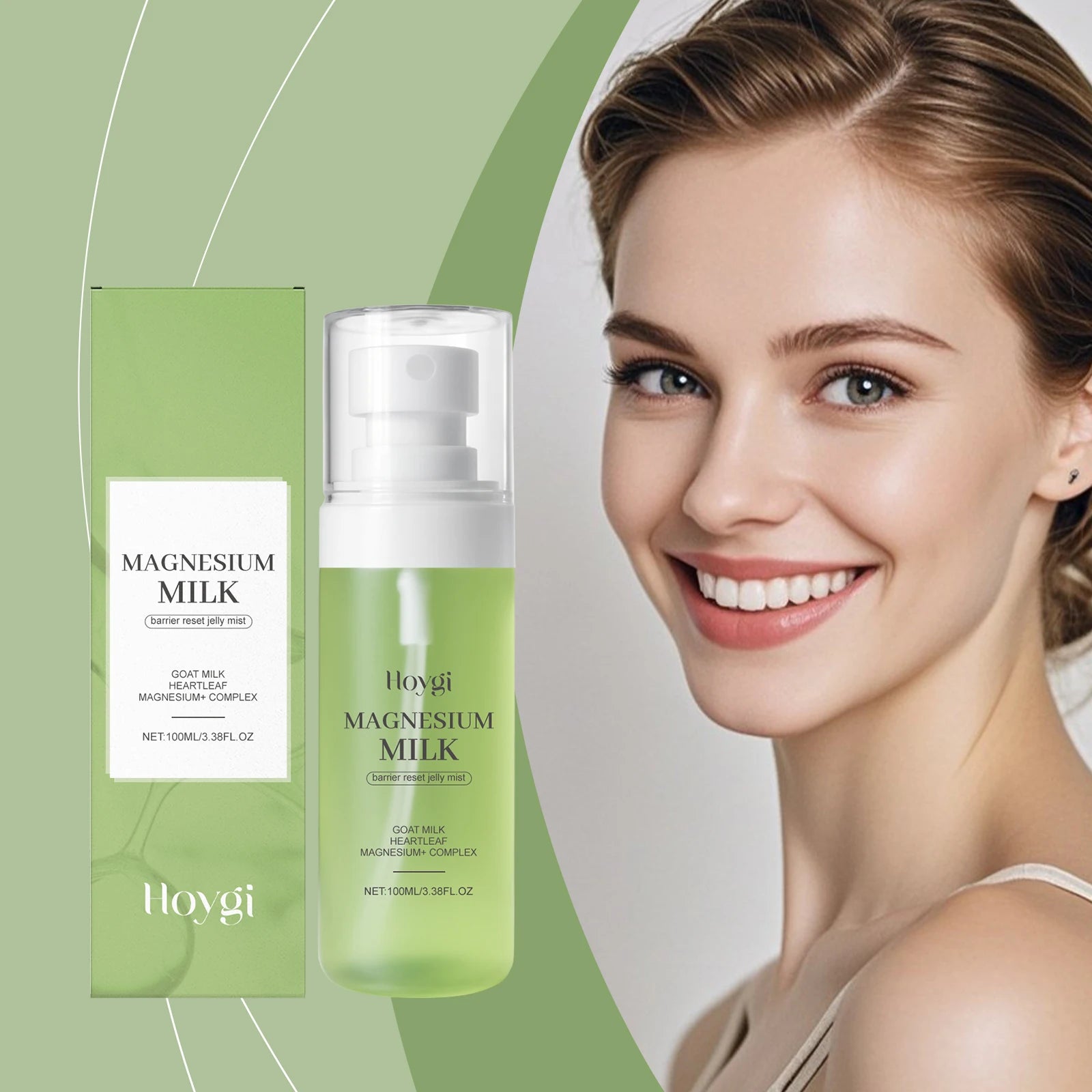 Soothing Face Essence for Sensitive Skin Mung Bean Soothing Dryness Moisturizing Repairing Smooth Soft Natural Serum Facial Care Oasis Select