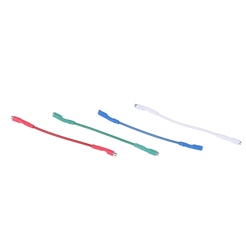New Sale 4Pcs 7N headshell wires OFC turntable leads phono cartridge cables replacement Oasis Select
