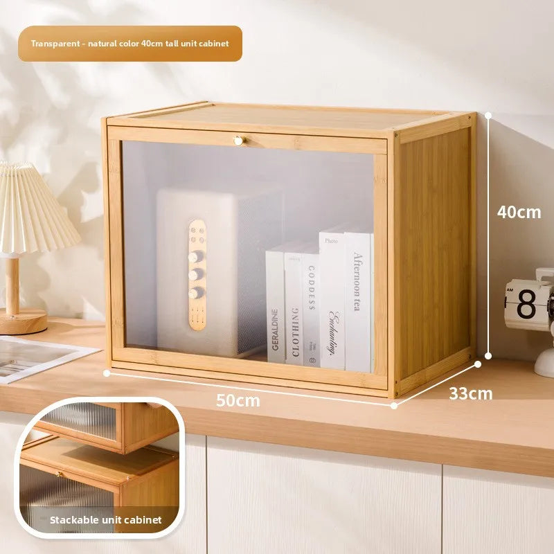Solid wood bedside table simple retro locker small simple bedroom home 2025 new bedside shelf cabinet Oasis Select GT primary-large