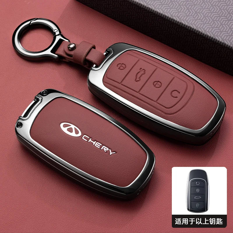 Chery Jaecoo Omoda Arrizo Key Case Cover with Chain