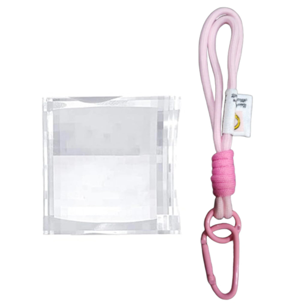 Pixel-Art Filter Keychain | Pixelated Lens Bag & Key Pendant