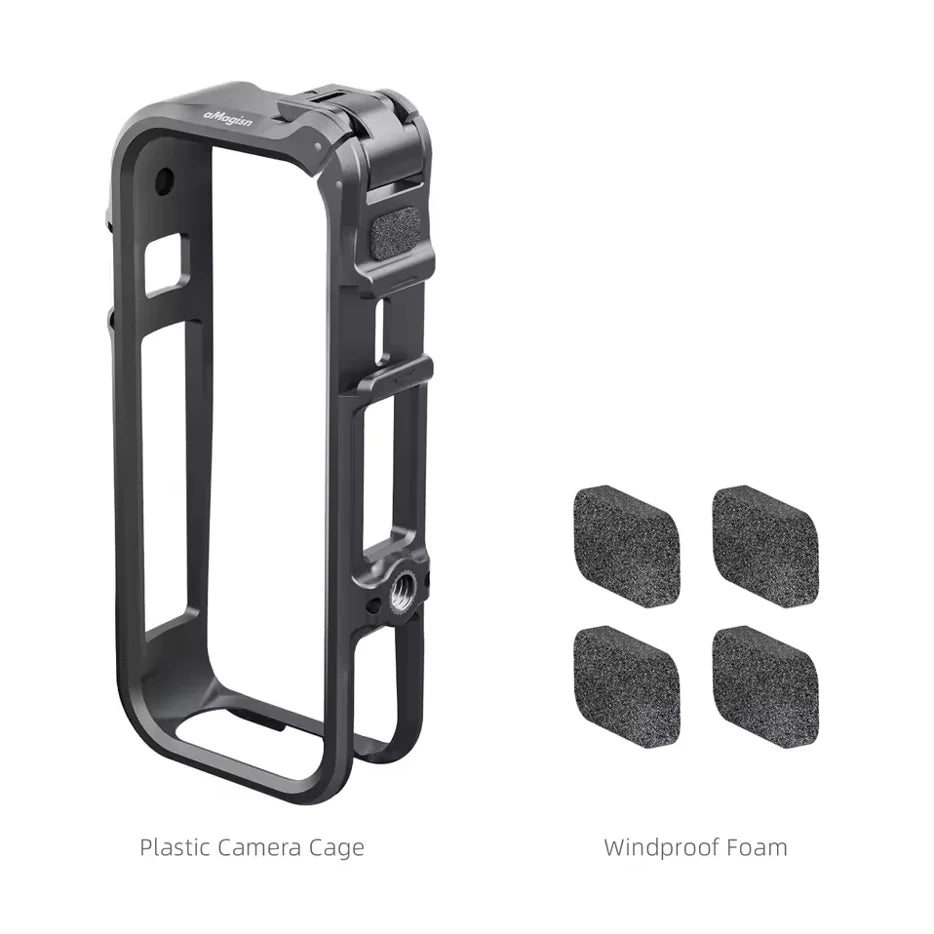 Aluminum Rabbit Cage Frame for Insta360 X4 Air | Metal Rig