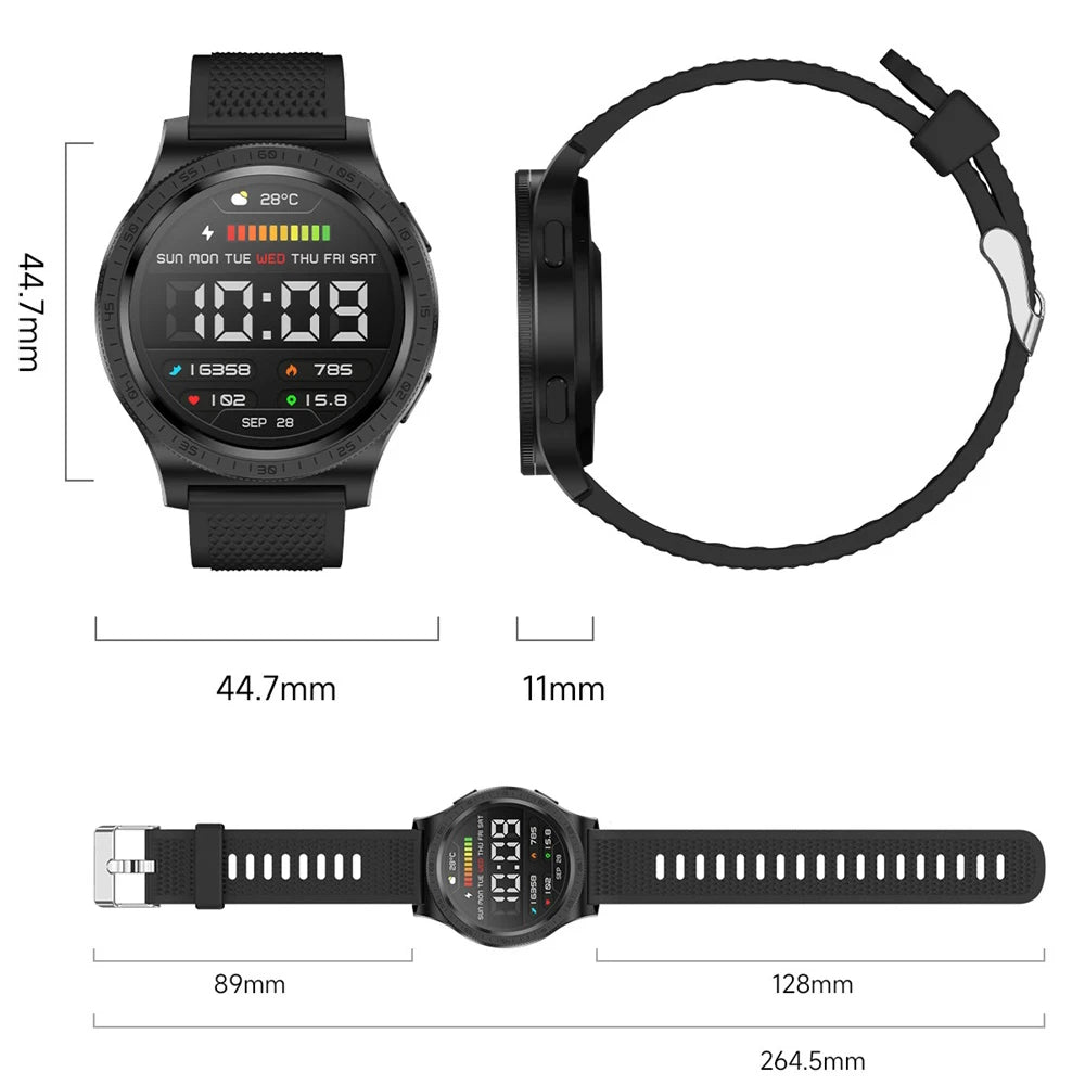 Rotating Physical Dial AMOLED Screen BT Call Waterproof Smartwatch Women Outdoor GPS Sports Smart Watches Men Heart Rate Monitor Oasis Select