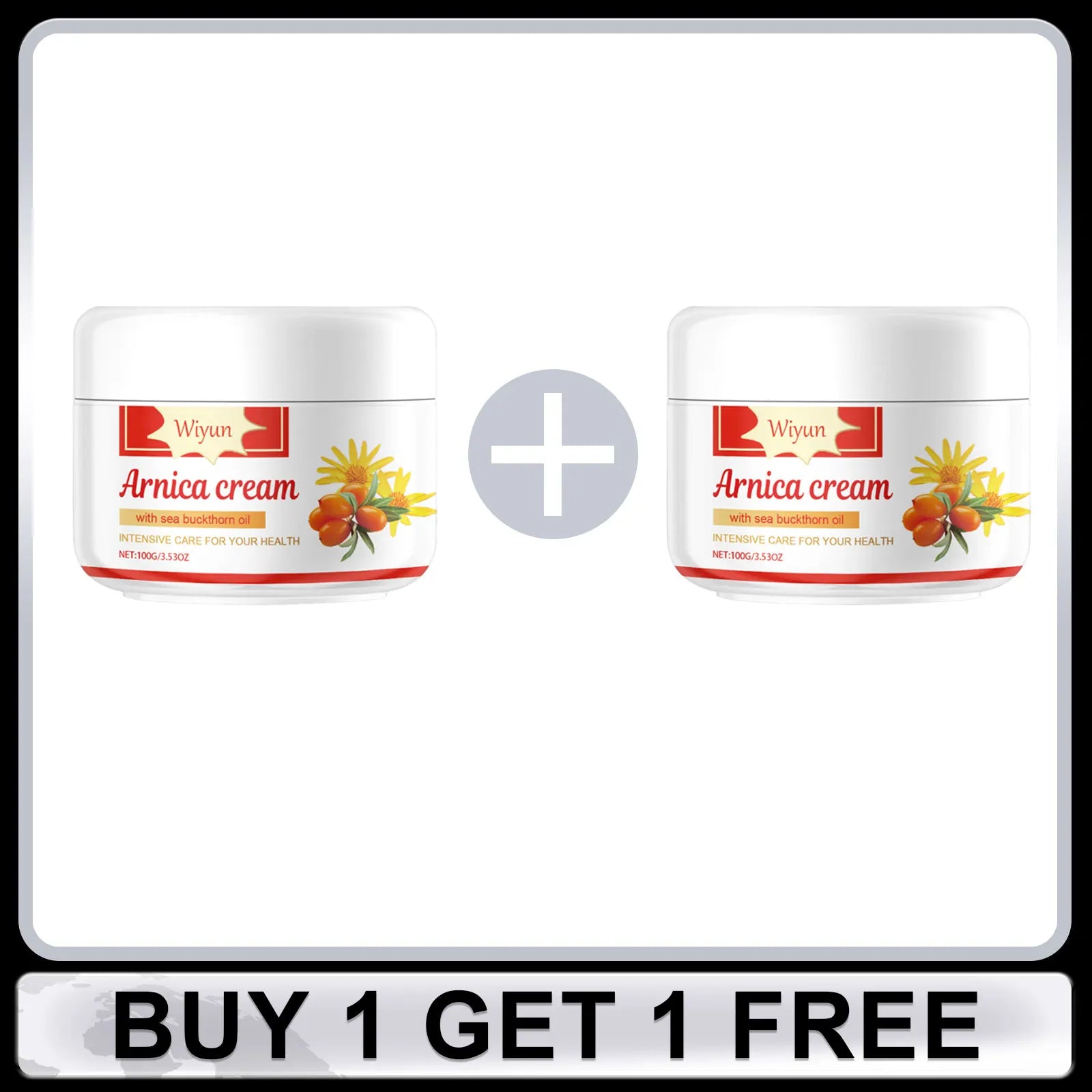 Arnica Face Cream Antioxidant Relieve Redness Oil Control Anti Acne Moisturizing Refreshing Brighten Soothing Facial Cream 100g Oasis Select Buy 1 Get 1 Free