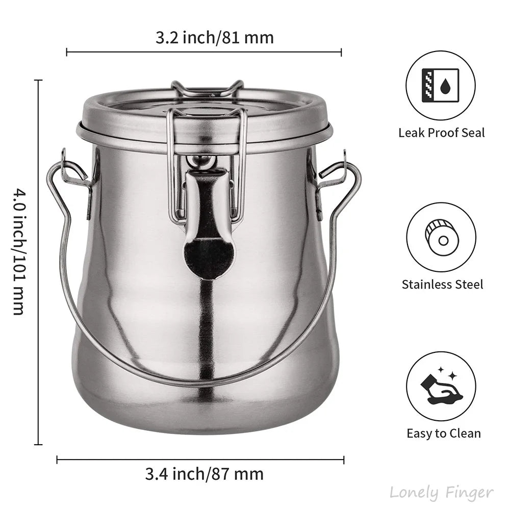 Oil Paint Brush Washer Portable Stainless Steel Leak-Proof Paint Brush Artist Washer with Lid and Filter Screen for Oil Painting Oasis Select