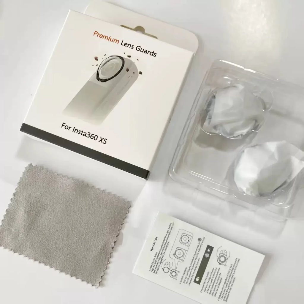 Optical Glass Lens Protector for Insta360 X5 | 9H AR Coated