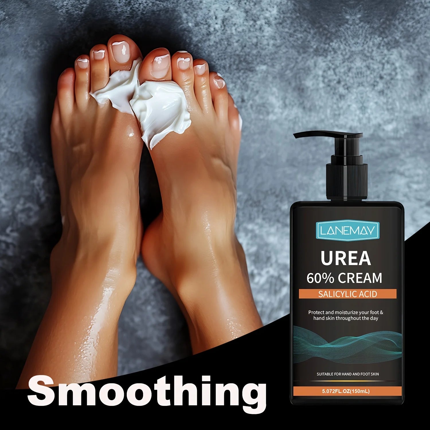 Urea 60% Cream with Salicylic Acid – Hand & Foot Moisturizer
