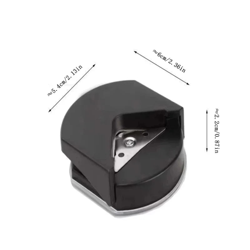 4mm Radius Corner Rounder Punch Paper Corner Rounder Paper Hole Cutter for Photo Paper,Black Oasis Select