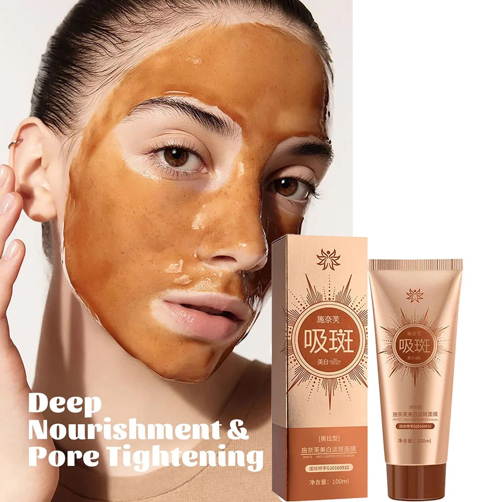 2/3PCS Spots Peel-Off Facial Mask Anti-Blemish Freckle Brightening Off Mask Deeply Clean Pore Tightening Moisturize Glowing Skin Oasis Select