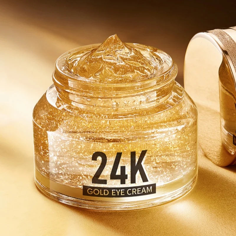 24K Gold Eye Cream 40g – Hyaluronic Acid Moisturizer Eye Cream Oasis Select