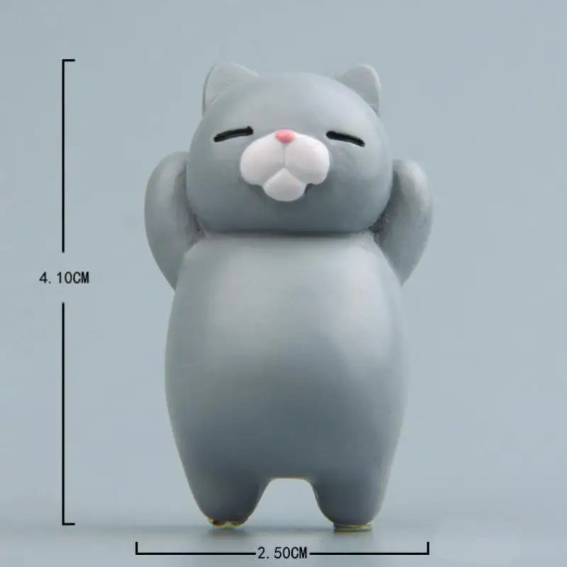 Cartoon Cat 3D Magnetic Fridge Magnet Creative Decorative Kitchen Home Decoration Sticky Note Holder Oasis Select A1