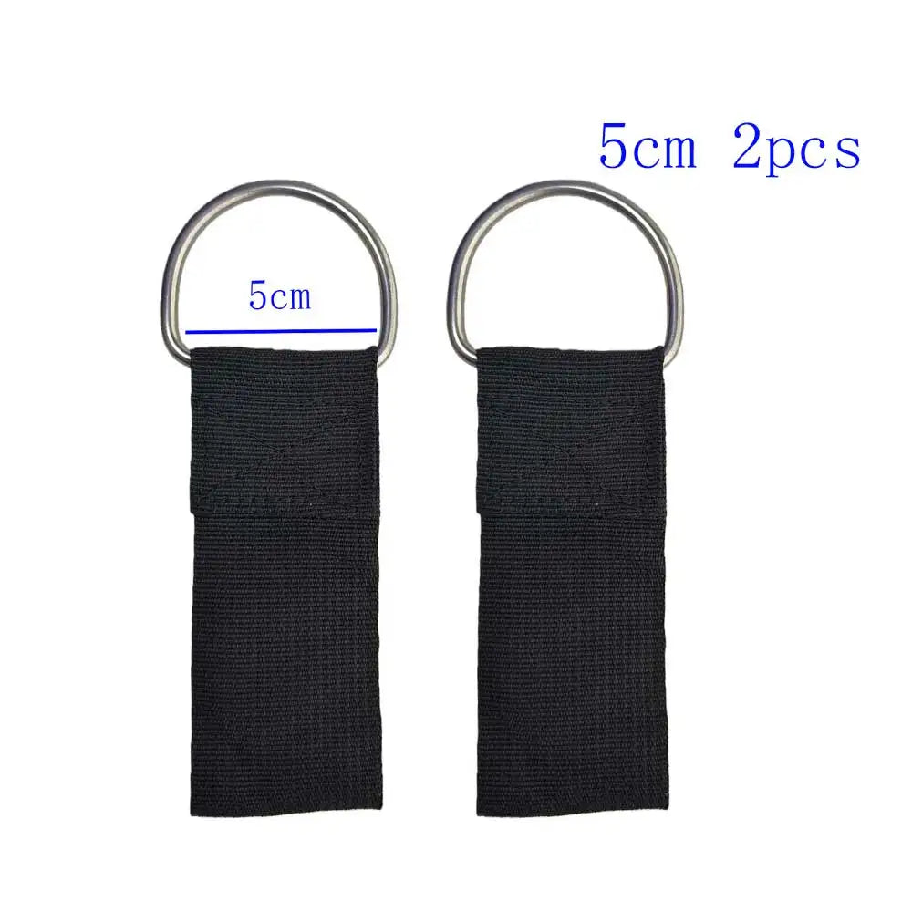 2Pcs Diving Weight Belt D-Ring Ocean-Grade Stainless Steel D-Ring for Dive Gear Underwater Lights Camera Gauges Oasis Select 50mm 2pcs