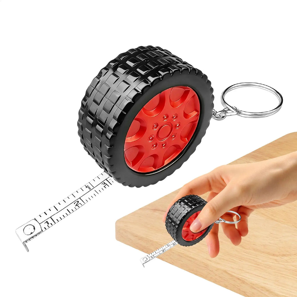 Mini Retractable Tape Measure Heat Transfer Portable Measure Ruler Keychains mini Tape Measure Roll Ruler Measuring Tool Oasis Select