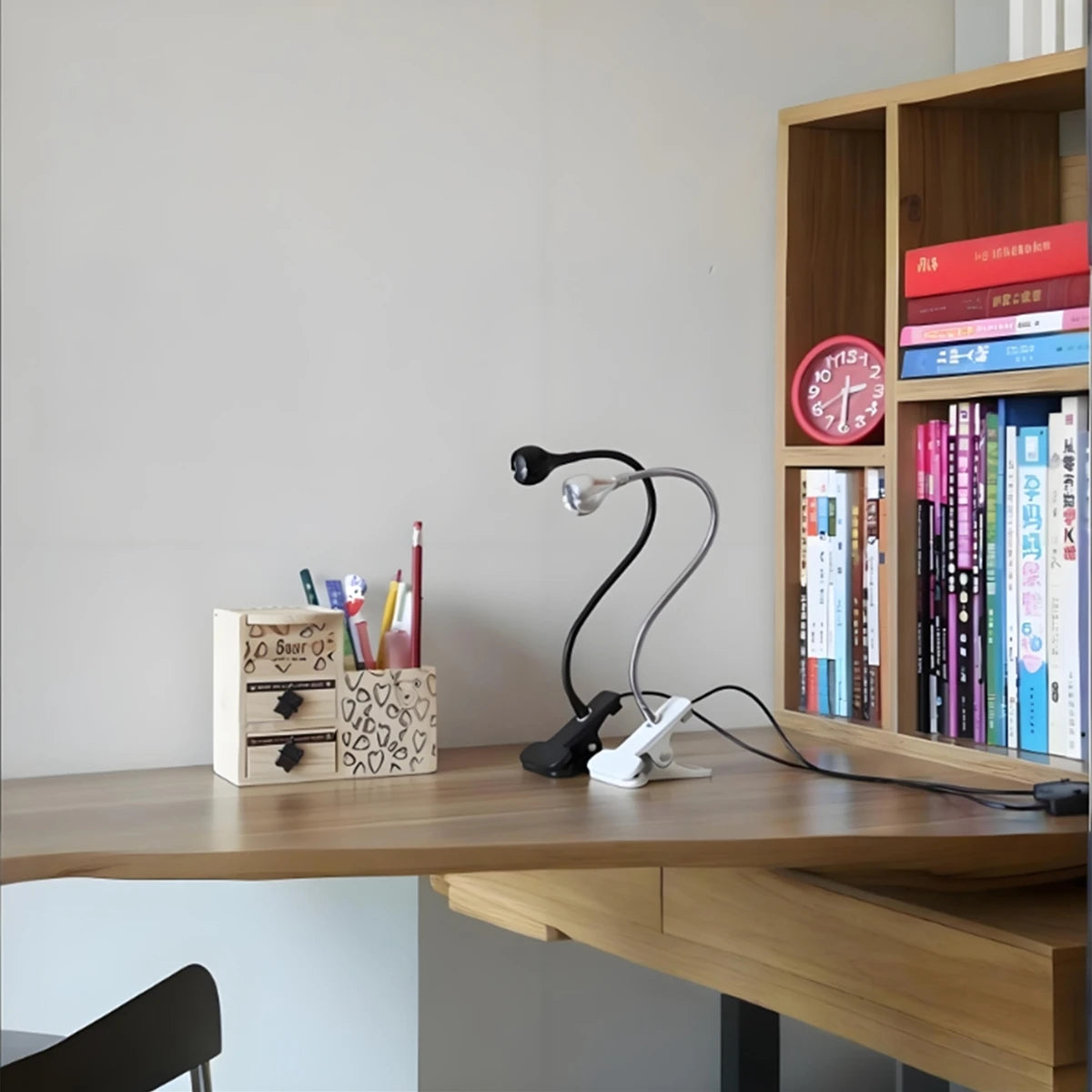 Travel Portable USB Reading Lamp Mini Led Book Light with Holder Clip,Night Lights USB Powered for Laptop Notebook Computer Oasis Select