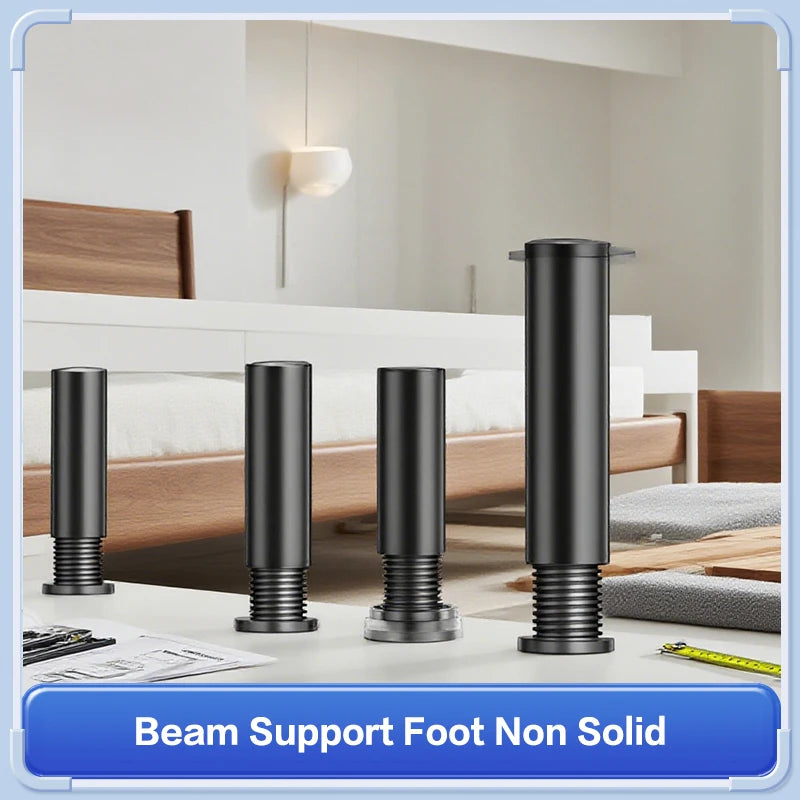 Beam Support Foot Telescopic Adjustable Bed Strengthened Plastic Furniture Feet Sofa Feet Bed Bottom Load-bearing Bracket Oasis Select