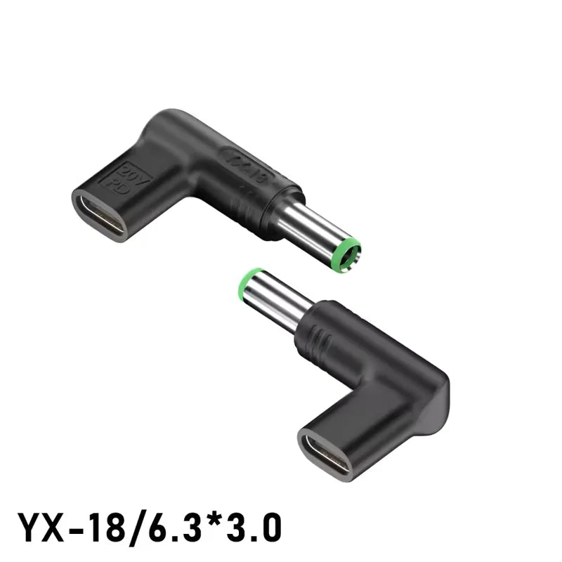 100W USB-C to DC Laptop Charger Adapter – HP Dell Asus Lenovo