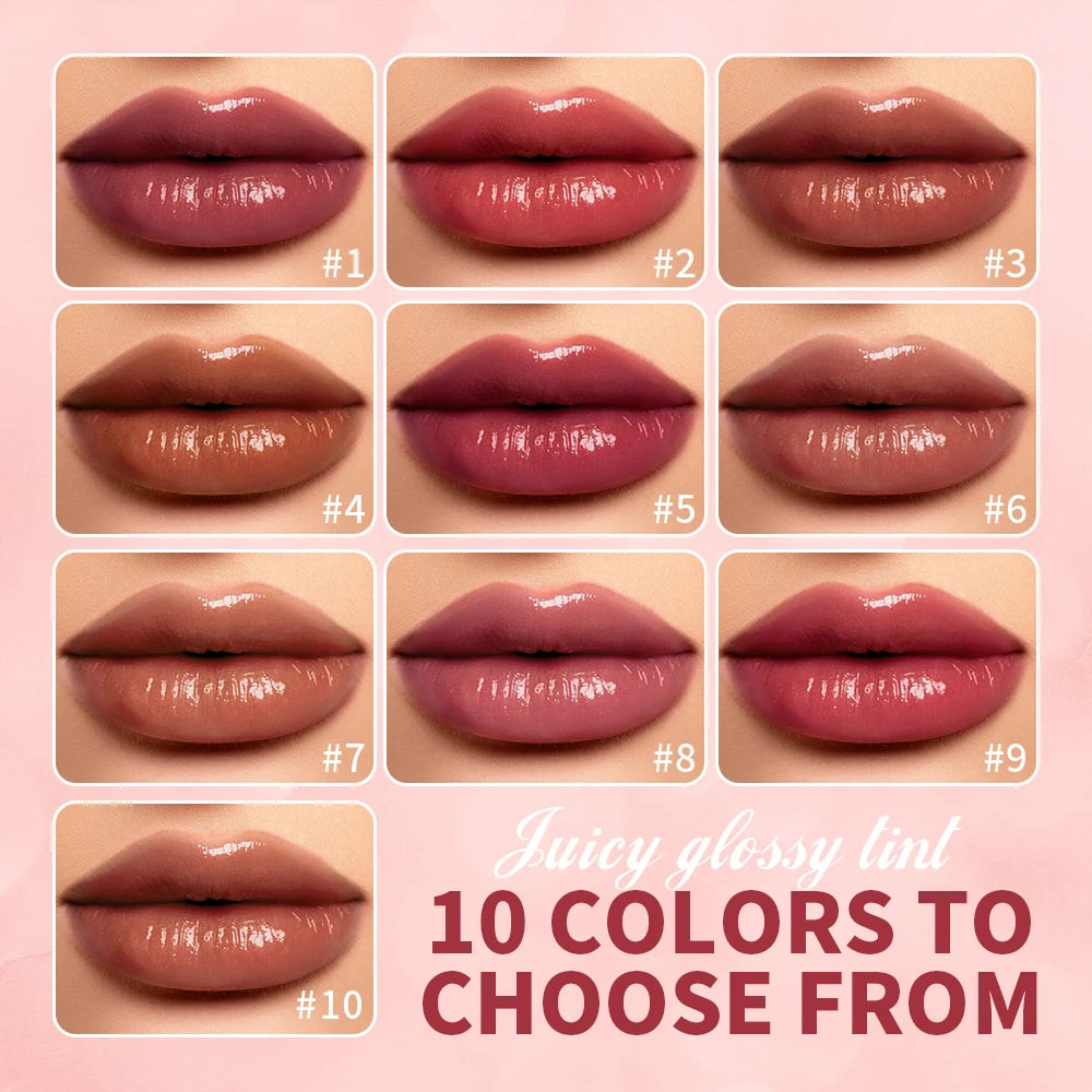 Mirror Shine Lip Gloss Tint – Long-Lasting & Moisturizing Glaze