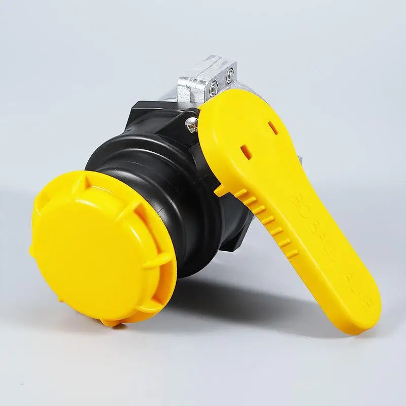 DN50 Ball Valve 1000L IBC Ton Bucket Plastic Aluminum Alloy Integrated Valve Fitting Butterfly Valve Set Bucket Switch Port Oasis Select