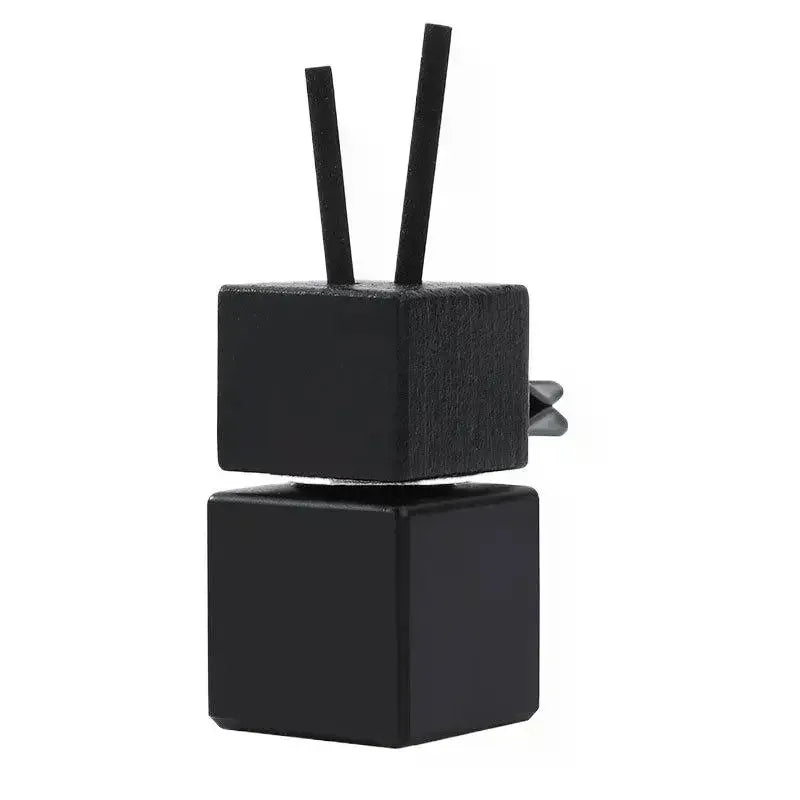 1 Piece Car Decoration Square Car Hanging Glass Bottle Air Freshener Empty Bottle Aromatherapy Ornament Pendant Diffuser Oasis Select