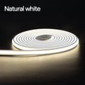 Zigbee 3.0 24V Neon LED Strip Light APP Control Brightness Adjustment 100% Pure Silicone Tube Kitchen Cabinet Lamp Zigbee Switch Oasis Select Natural White 10M USA Power Plug