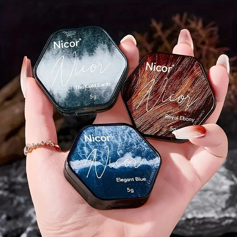 NICOR Men's Solid Perfume Balm – Portable EDP Fragrance 5g Solid Perfume Balm Oasis Select