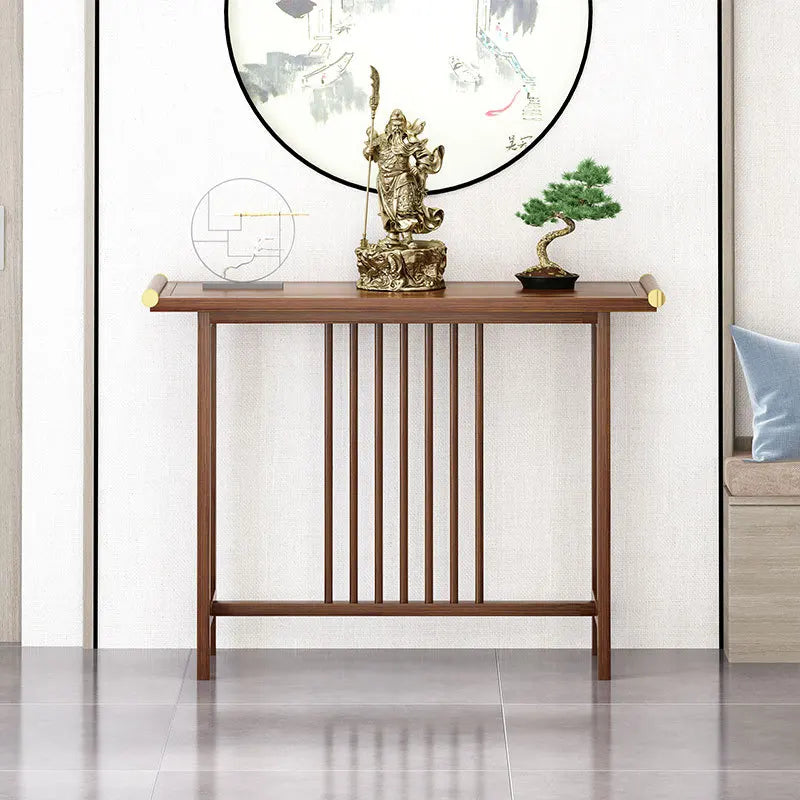 New Chinese-style table, end view table, table case, Zen-style foyer Buddhist table, end view table, porch cabinet, narrow style Oasis Select