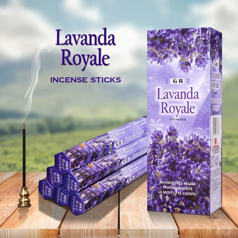 120 sticks/lot Natural sandalwood OUDH Palo Santo indian incense sticks Purifying Air Deodorization Aromatherapy Scents for home Oasis Select Lavanda Royale