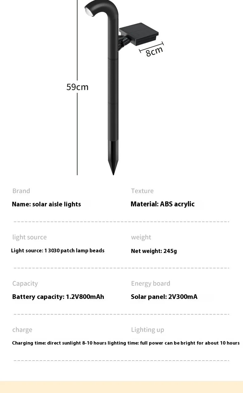 Solar Lawn Lights, Outdoor Garden Decoration, Solar Floor Lamps, Road Lighting, Solar Spotlights Oasis Select