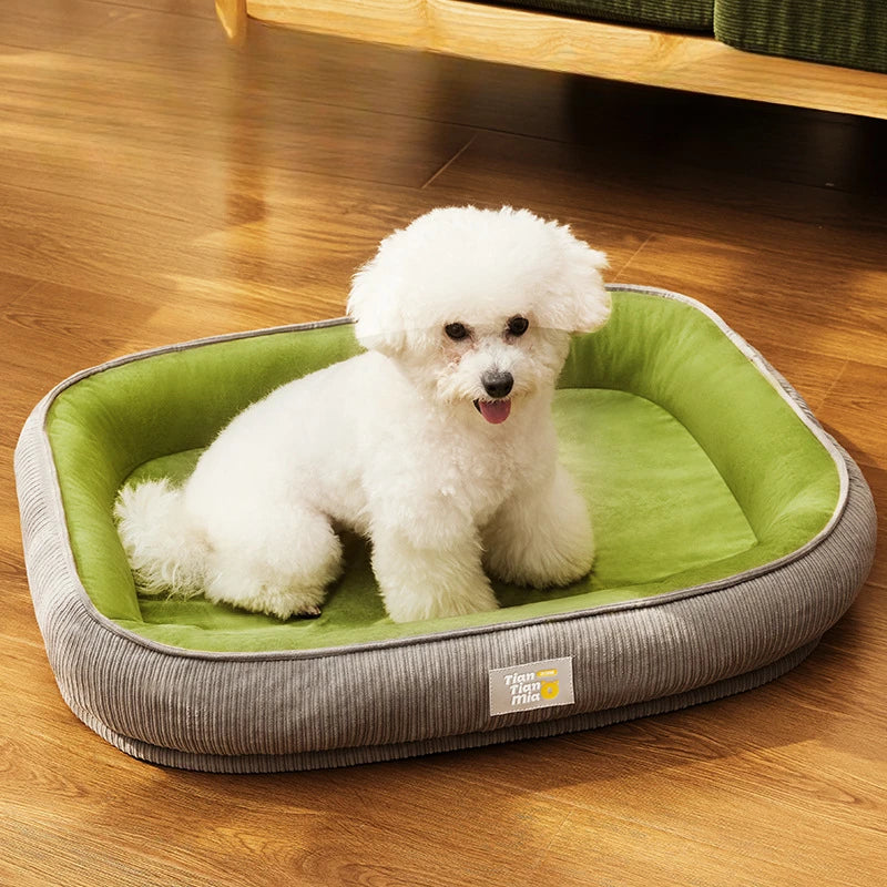 Pet Dog Kennel Four Seasons Can Be Disassembled and Washed Medium-sized Small Dog Winter Warm Winter Dog Sleeping Mat Cat Kennel Oasis Select