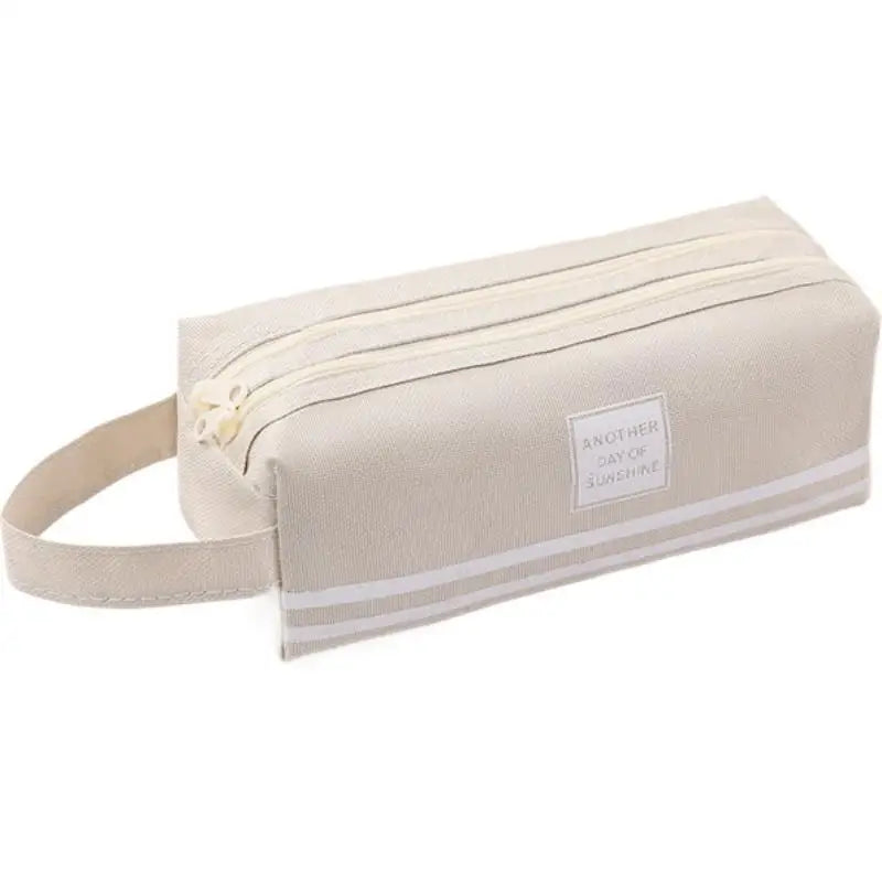 Large Capacity Double Layer Oxford Cloth Pencil Case Pencil Case Oasis Select C
