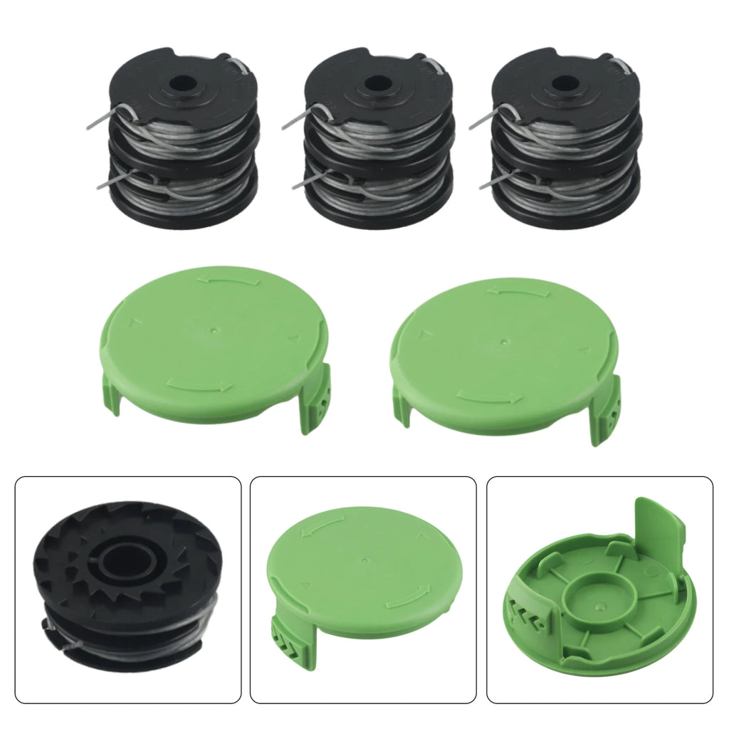 Trimmer Line Spool & Cap 29187 – Greenworks 40V G40LT G40LTK2 Trimmer Line Spool Oasis Select