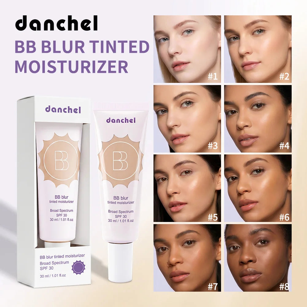 Matte Tinted Moisturizer BB Cream Long-Lasting Smooth Foundation Base Medium Coverage Blur Pores Even Skin Tone Non-greasy Makeu Oasis Select