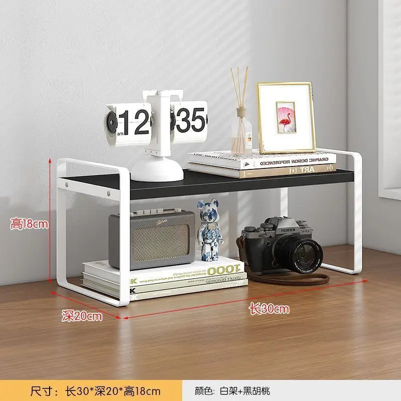Countertop Kitchen Storage Rack – Layered Cabinet Organizer