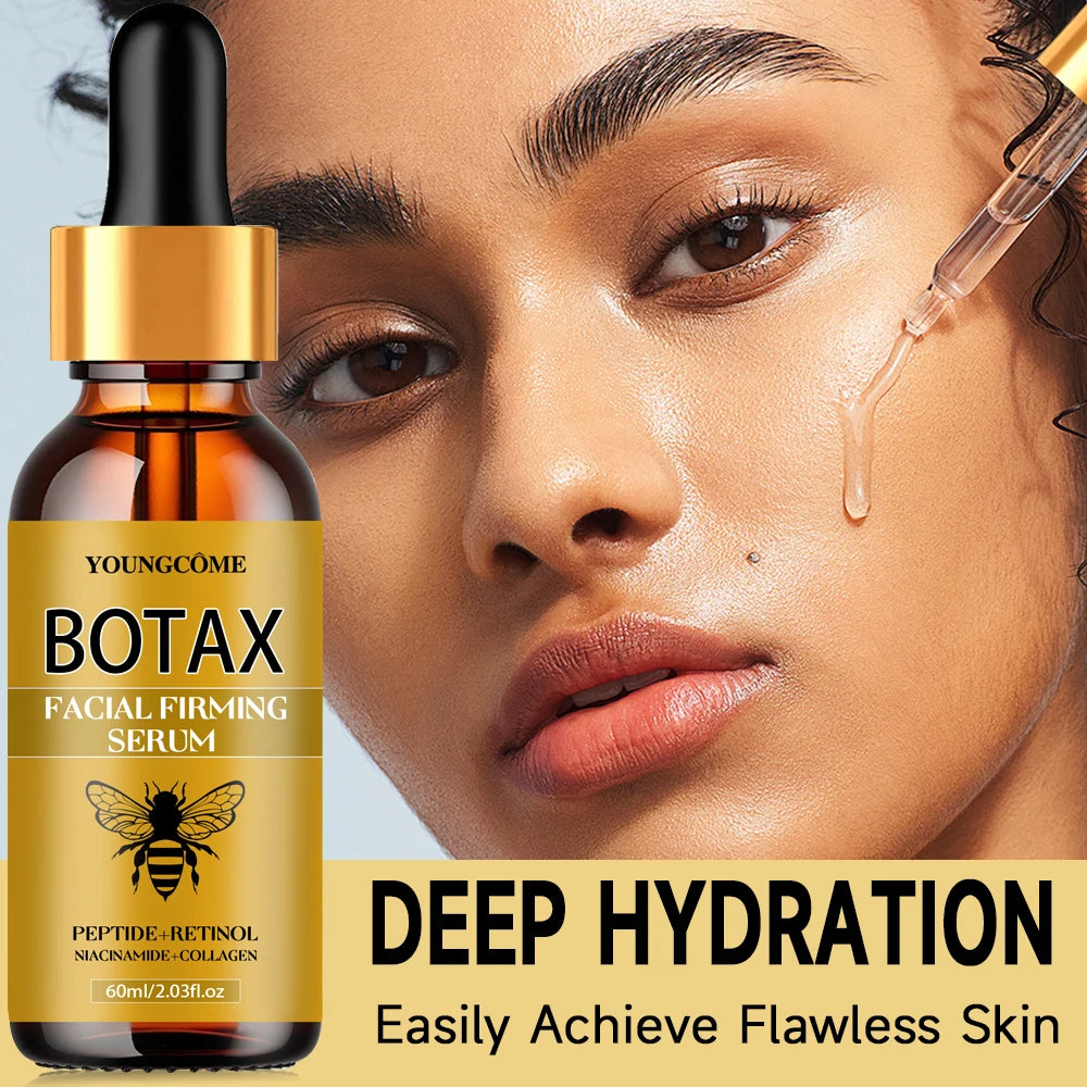 Bee Venom Facial Serum Face Essence Wrinkle Reduction Skin Tightening Natural Collagen Booster Hyaluronic Acid Essence 40/60ml Oasis Select