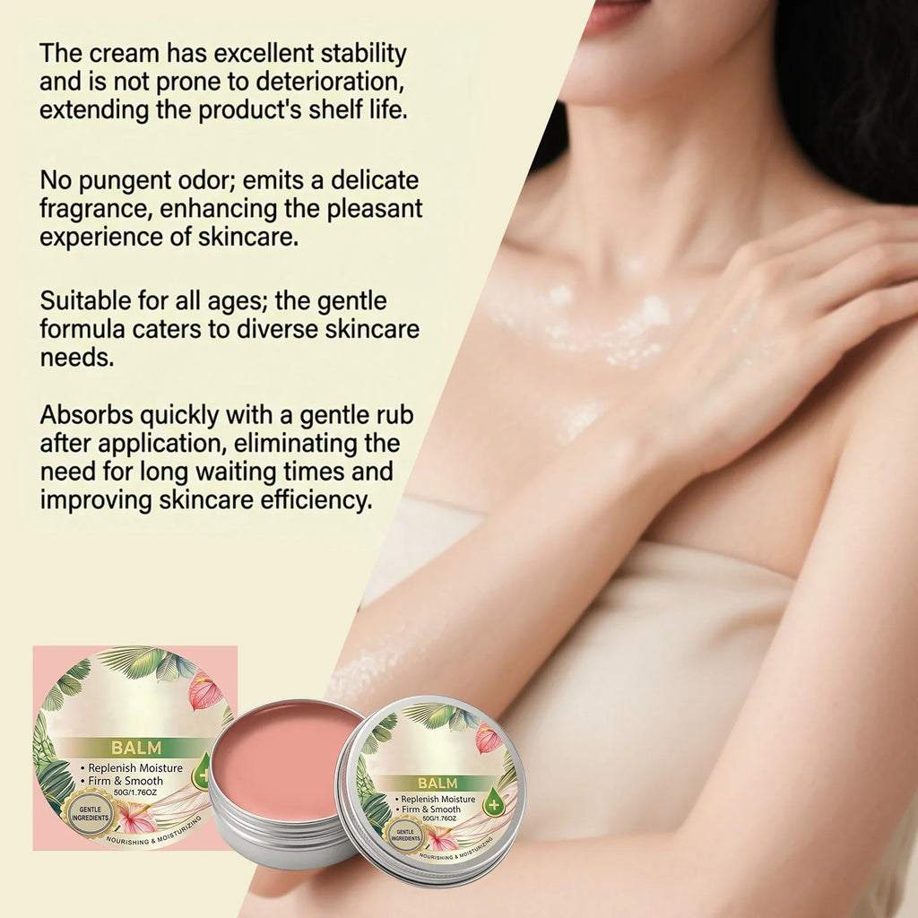 Organic Herbal Soothing Cream for Face Body Sensitive Skin Calm Irritation Sunburn Repair Hydrating Non-Greasy Skin Care Oasis Select