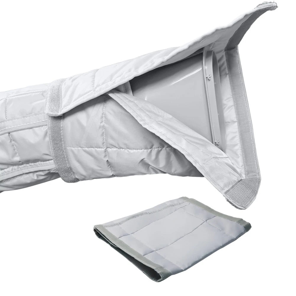 Air Conditioner Hose Cover Interface Protective Cover Dustproof Heat Insulation Insulated AC Hose Duct Vent Cover Sleeve Protect Oasis Select